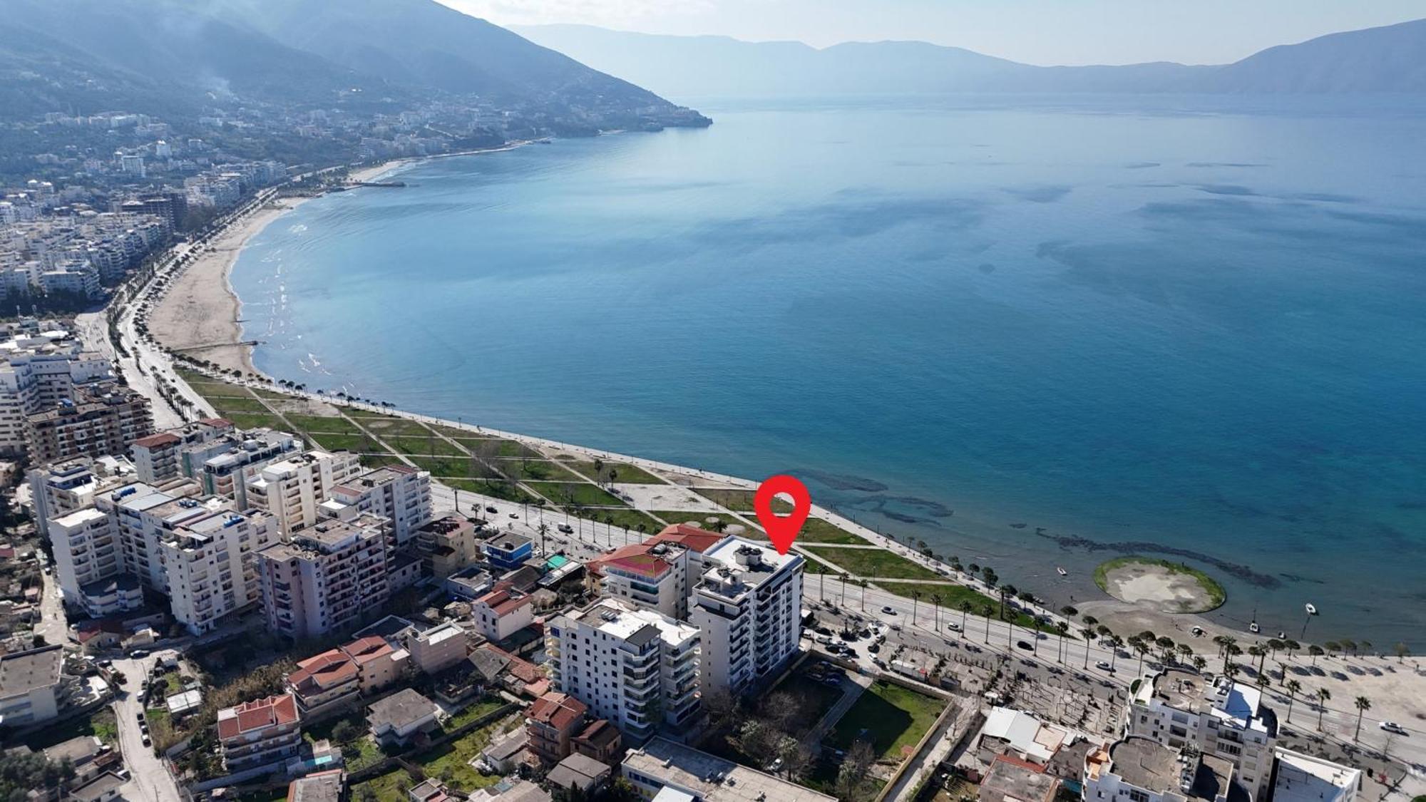 Seascape Apartments Vlorë Exterior foto